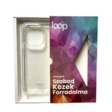 Transzparens telefontok - karabiner előkészítéssel
