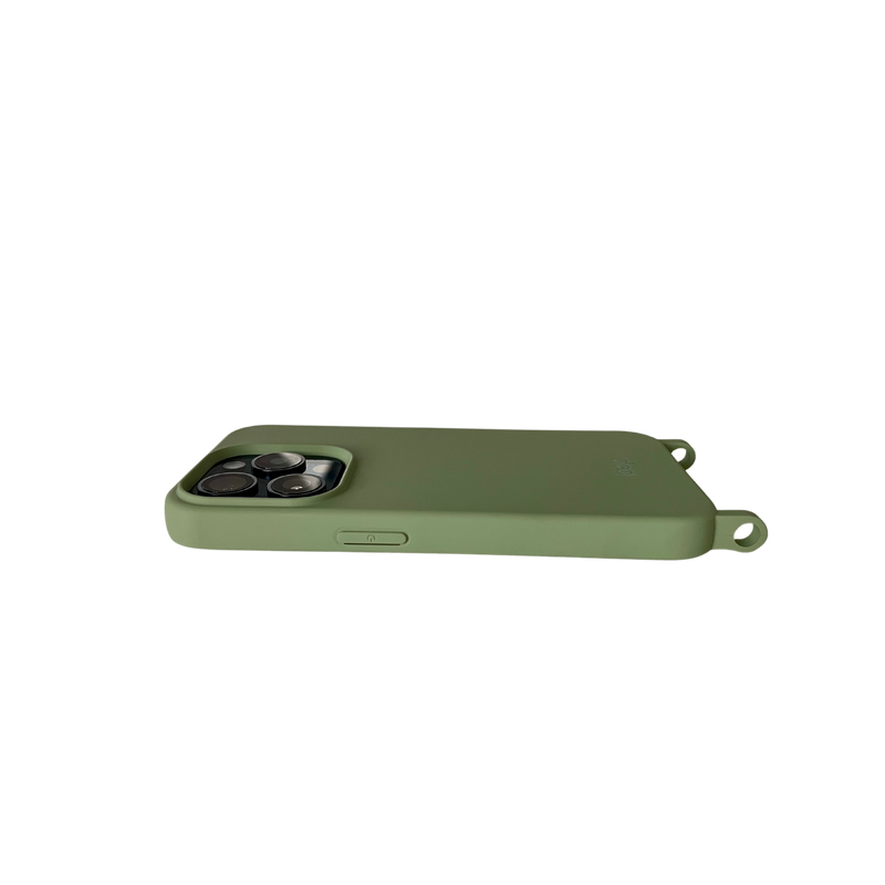 Olajzöld telefontok - karabiner előkészítéssel