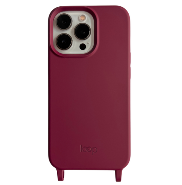 Burgundi telefontok - karabiner előkészítéssel
