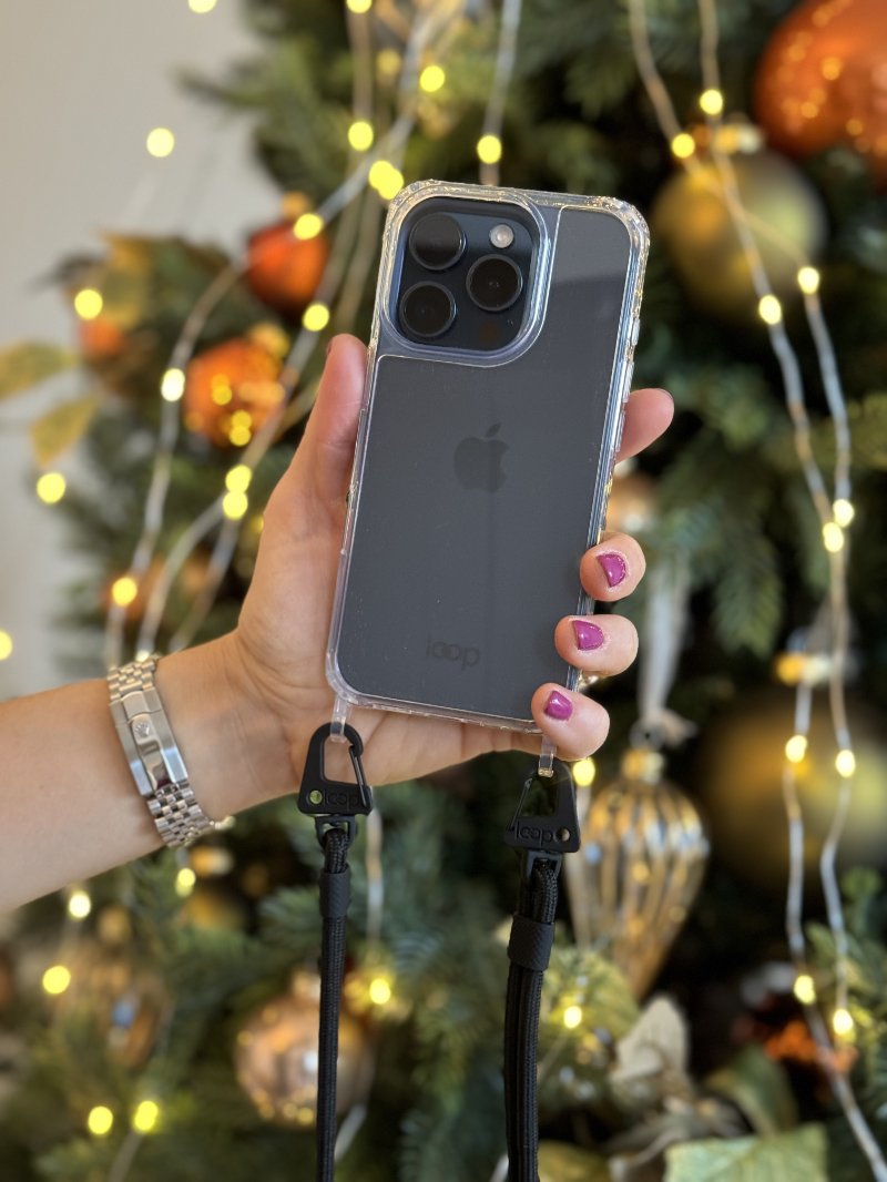 Transzparens telefontok - karabiner előkészítéssel